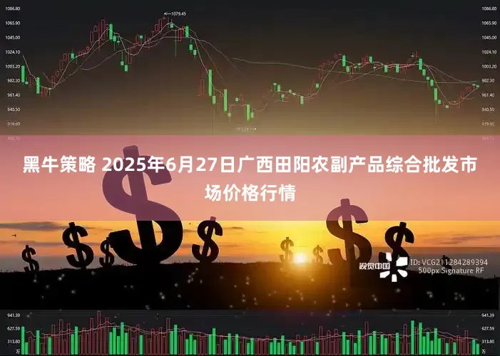 黑牛策略 2025年6月27日广西田阳农副产品综合批发市场价格行情
