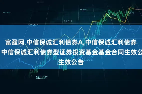 富盈网 中信保诚汇利债券A,中信保诚汇利债券C: 中信保诚汇利债券型证券投资基金基金合同生效公告